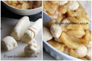 Cutting-dough-and-preparing-the-two-ingredient-Apple-Pie-Dumplings